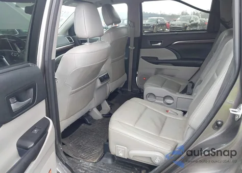 2016 Toyota Highlander Limited V6 z USA, uszkodzony, nr VIN 5TDDKRFH5GS300721